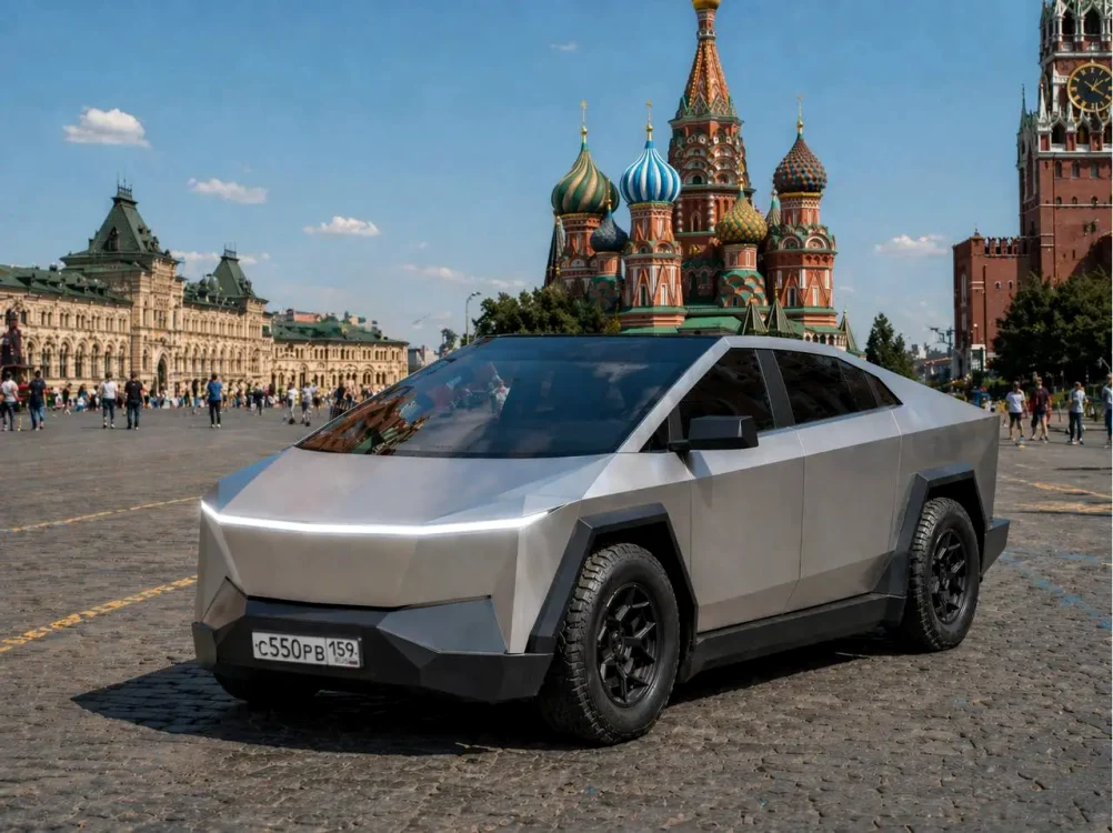 Noul model de mașină electrică, C55, dezvoltat de Russo-Balt FOTO via Euromaidan Press
