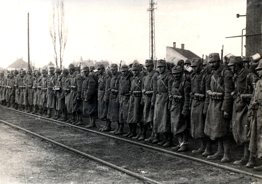 Voluntari români din Legiunea Română din Italia, sosiți în țară, Sibiu, 1919