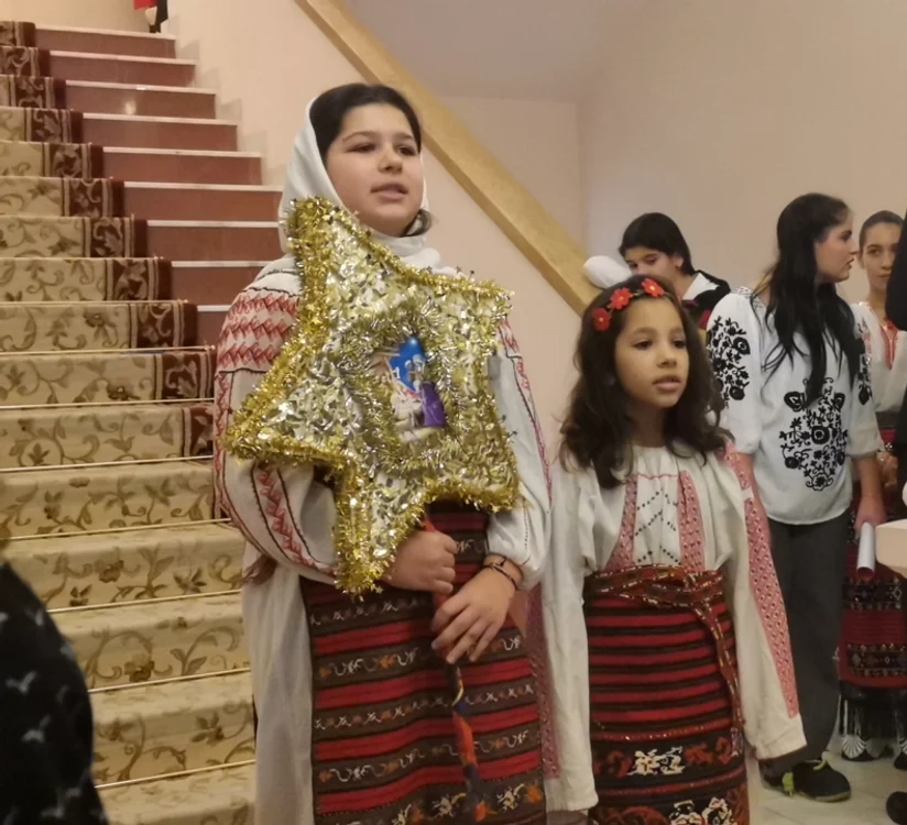 Steaua, un colind readus în actualitate la muzeu FOTO: Alina Mitran