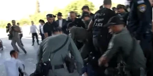 proteste evrei ultraortodocsi 2 captura video jpg