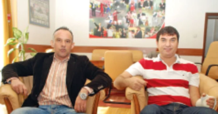 Prunea şi Borcea, foşti colegi de echipă la juniori