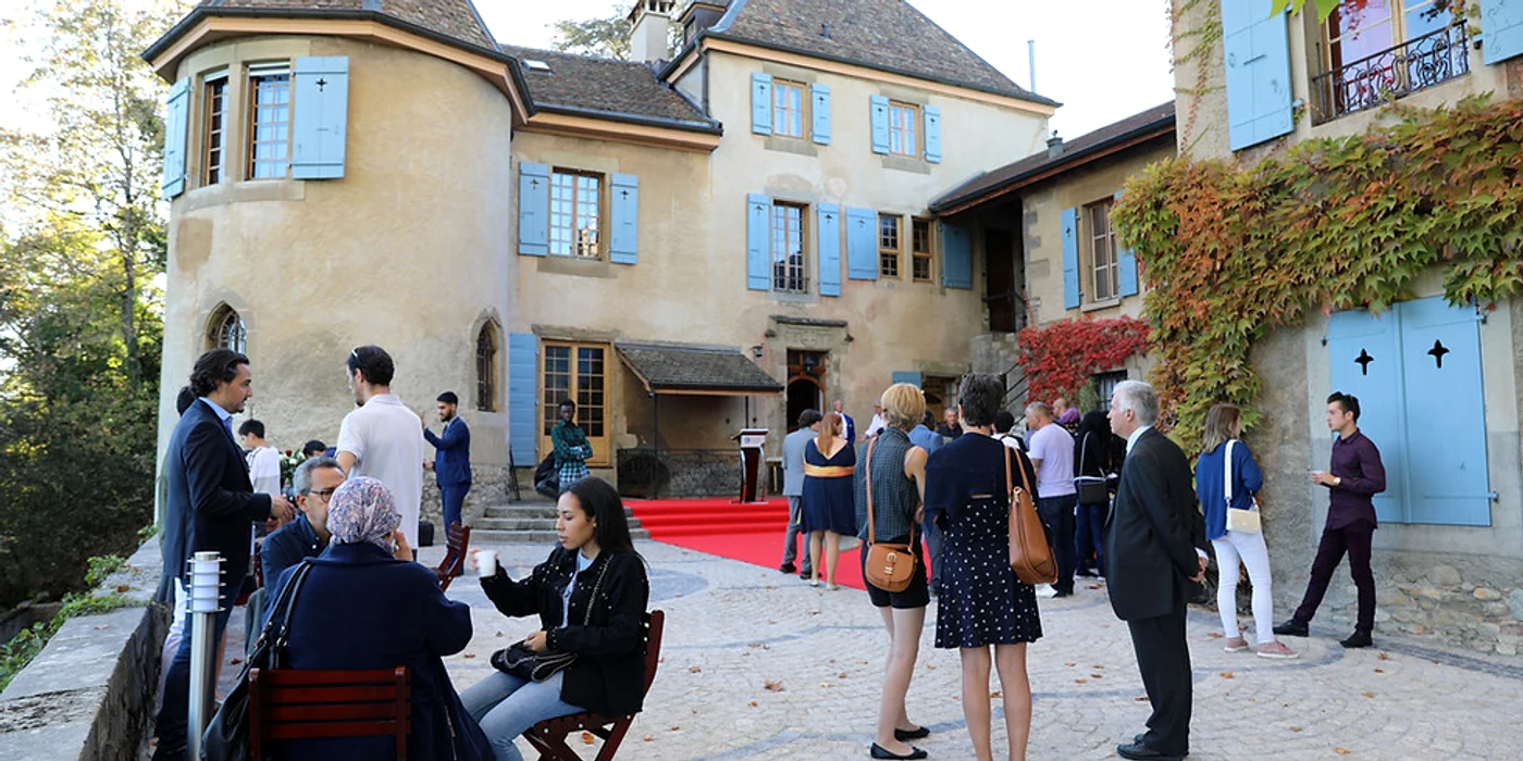 Universitatea UMEF Geneva are sediul într-un castel: Foto: umef-university.ch