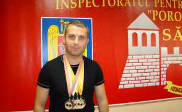 Dan Fărcaş, multiplu campion mondial la tenis de masă FOTO ISU Sălaj