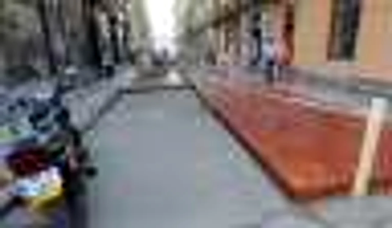 Terasă pe strada Mercy din Timișoara