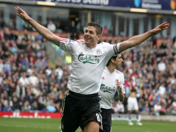 Steven Gerrard a evoluat toată cariera lui doar la Liverpool