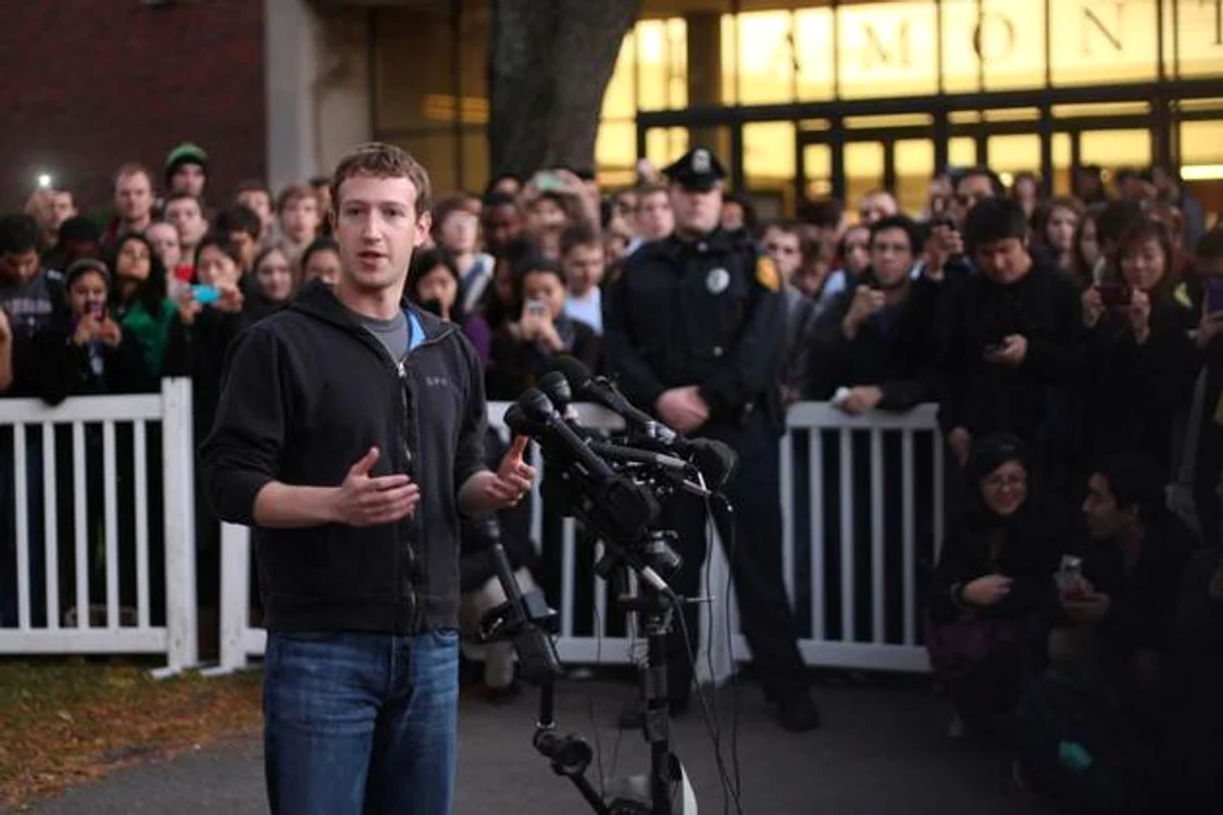 Fondatorul Facebook, pe vremea când era student la HarvardFoto Businessinsider