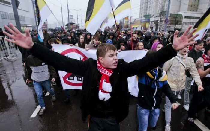 Manifestaţie ultranaţionalistă la Moscova FOTO Reuters