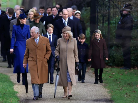 Charles și Camilla de Crăciun, Getty