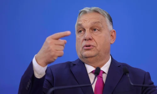 Vizita premierului maghiar, Viktor Orban, la sediul guvernului României, în București. FOTO Inquam Photos / Octav Ganea