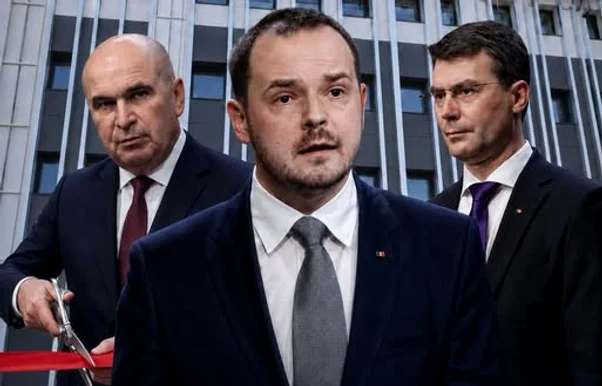 Alexandru Robobete l-a ironizat pe Ilie Bolojan. Imagine realizată cu AI