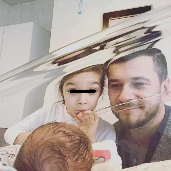 Dan Cruceru, un tătic mândru: are acum și fetiță și băiețel