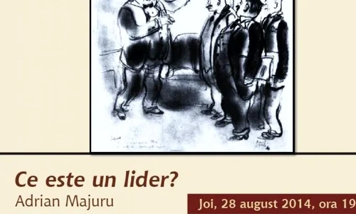 O nouă conferinţă la Palatul Suţu: “Ce este un lider?” jpeg