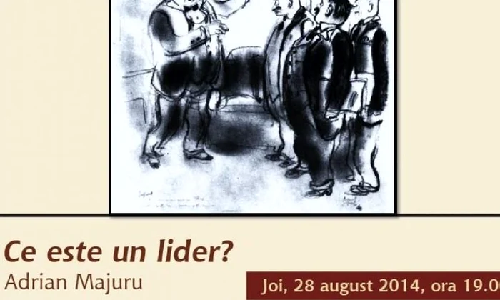 O nouă conferinţă la Palatul Suţu: “Ce este un lider?” jpeg
