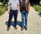 Charlie Ottle filmează, la Târgoviște, pentru serialul „Flavours of Romania”. FOTO Corneliu Ștefan