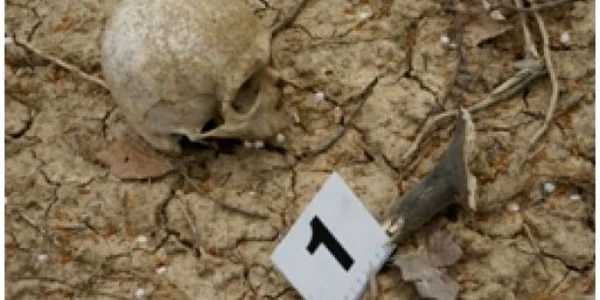 Craniul a fost dus la Serviciul de Medicină Legală Gorj (foto arhivă)