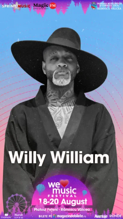 Willy Willam va veni în România
