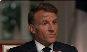 macron la NBC News captura youtube png