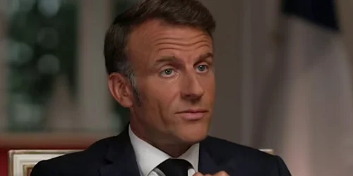 macron la NBC News captura youtube png