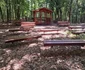 Amenajări în Pădurea-parc Capela din Râmnicu Vâlcea Foto Primăria Râmnicu Vâlcea