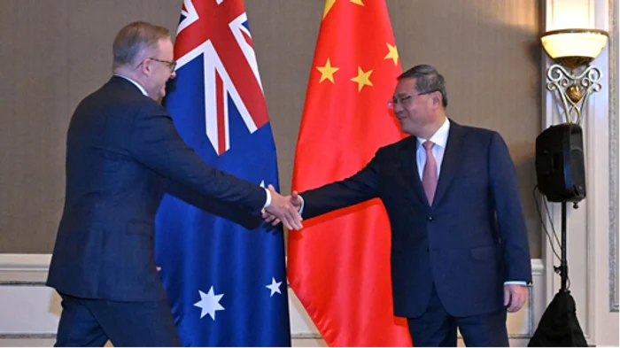 Li Qiang s-a întâlnit cu prim-ministrul australian Albanese