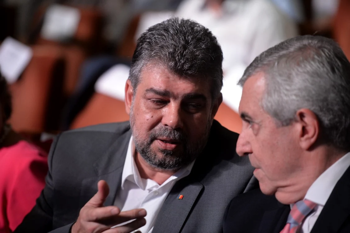 Marcel Ciolacu şi Călin Popescu Tăriceanu              Foto: Mediafax
