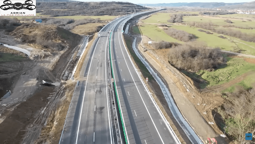 Lotul 1 al Autostrăzii Sibiu-Pitești se deschide în decembrie. Cum arată acum VIDEO