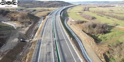 Lotul I al A1 Autostrada Sibiu Pitești pe ultima sută de metri Captură video YouTube Adrian Ioan Gica jpg