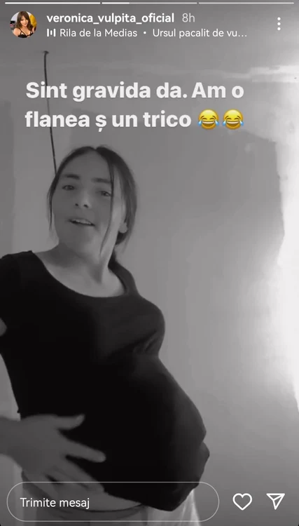 Imaginea postată de Vulpița / foto: Captură InstaStory