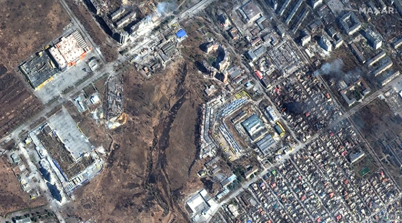 kiev si mariupol imagini satelit foto cnn