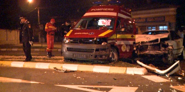 Accident SMURD Targoviste