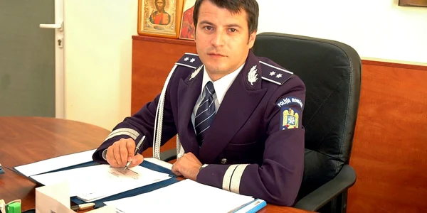 Dănuţ Lefter, şeful IPJ Galaţi. 