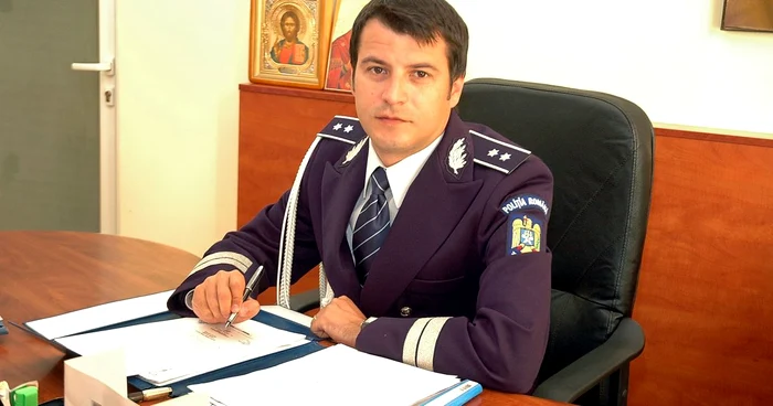 Dănuţ Lefter, şeful IPJ Galaţi.