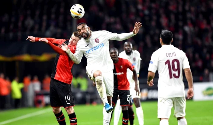 Omrani este principala gură de foc a clujenilor in meciul cu RennesFOTO: Sportpictures.eu