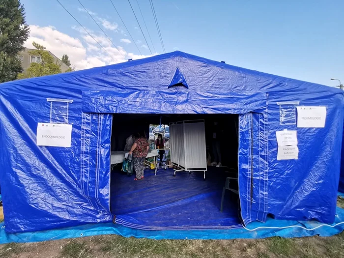 Caravana medicală în cartierul Blaşcovici FOTO Ş.Both