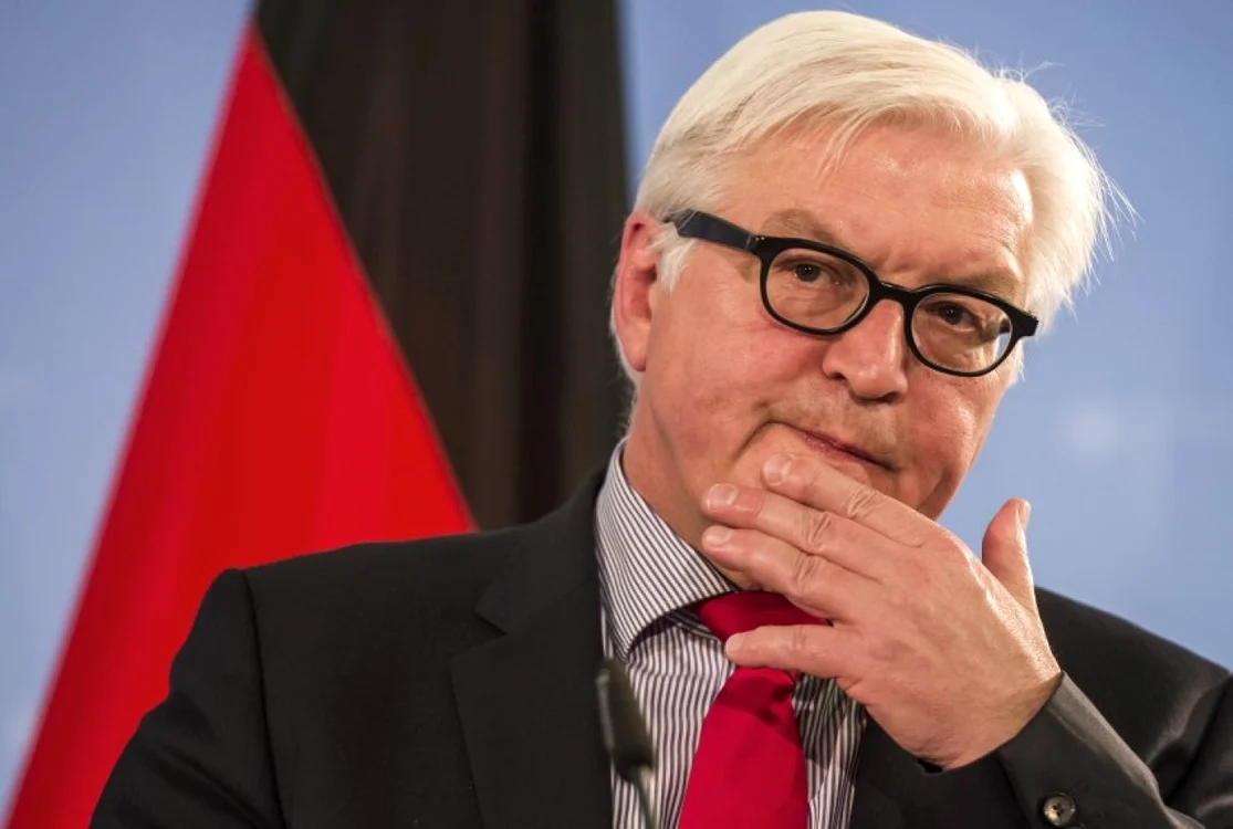 Ministrul german de Externe Frank-Walter Steinmeier FOTO AFP