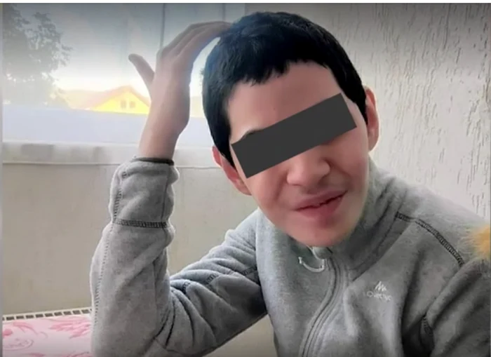Andrei, băiatul mort în spitalul din Târgu Jiu. FOTO captură video ProTV