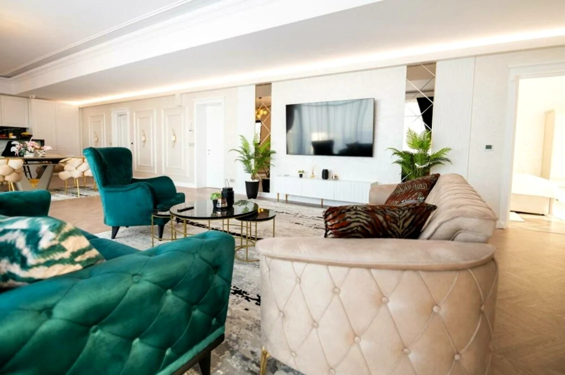 Una dintre camerele uscătorului amenajat ca un penthouse FOTO Vremea Nouă