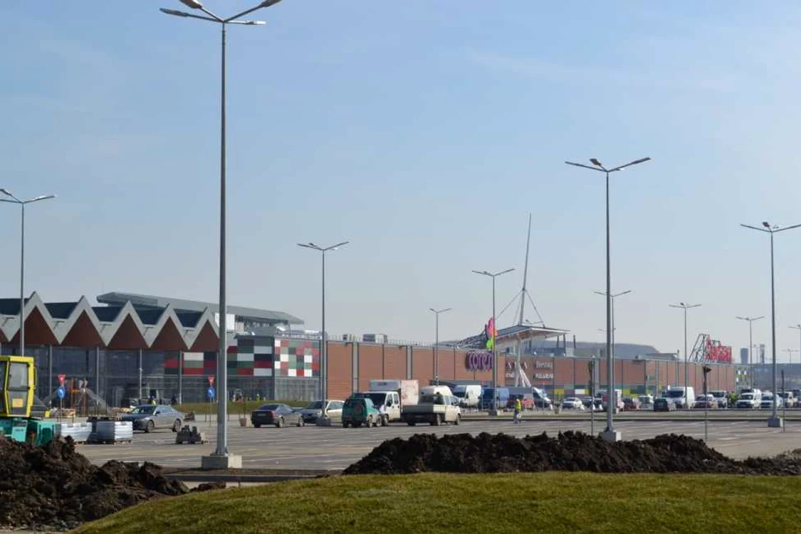 Inaugurarea Mall-ului va avea loc în 27 martie. FOTOSimona Suciu.