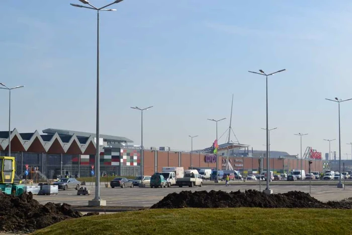 Inaugurarea Mall-ului va avea loc în 27 martie. FOTOSimona Suciu.
