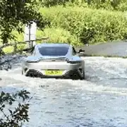 Brand New Aston Martin Vantage Flooded!!    Vehicles vs Flooded Ford compilation    #217 gif