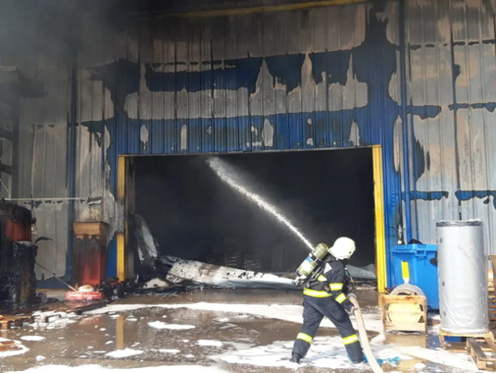 Incendiu uriaş în Oradea