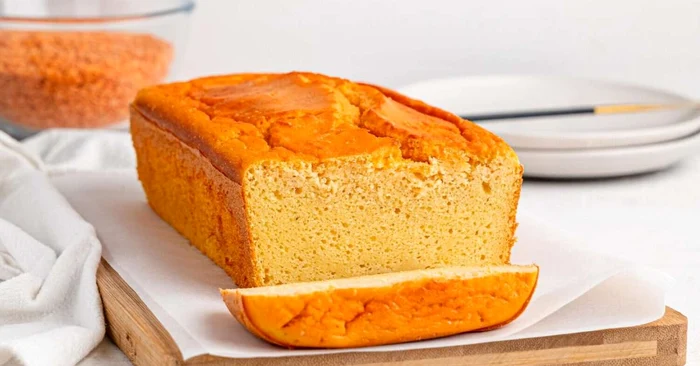 Pâine de casă fără făină și fără drojdie.