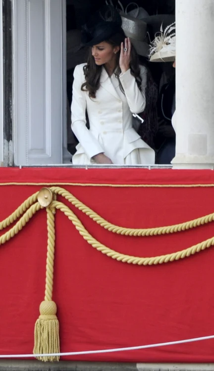 Prinţul William şi Kate la aniversarea oficială a reginei Elisabeth a II-a / Foto: Reuters