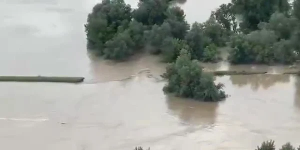 Imagini aeriene cu inundaţiile din Timiş