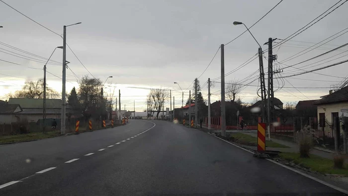 Drum modern între Timișoara și autostradă FOTO Ștefan Both