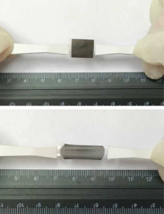 Plasturele cu ioni de cupru FOTO: acs.org