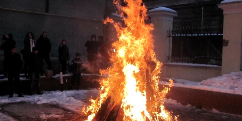 Ajunul Crăciunului la sârbii din Timişoara FOTO Ştefan Both