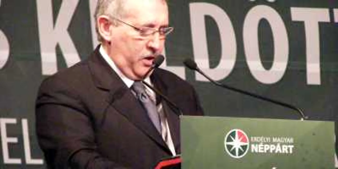 Toro T. Tibor va continua promovarea ideilor de autonomie şi federalism FOTO:Ana Gajdo