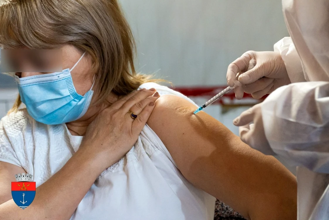 Nicio persoană nu se află pe listele de aşteptare pentru vaccinarea anti-COVID în judeţul Călăraşi FOTO Primăria Olteniţa