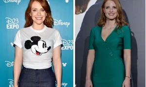 bryce dallas jessica chastain colaj getty jpg